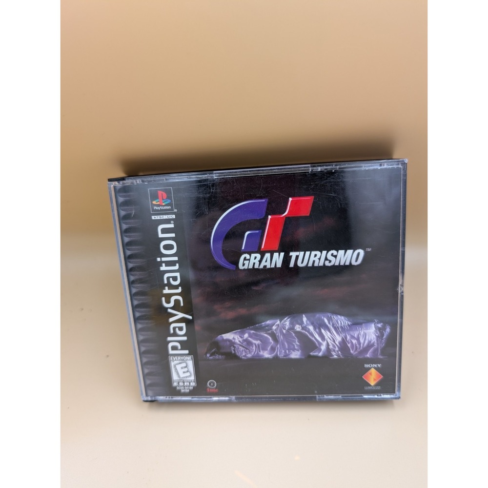 PS1 Gran Turismo Black Label Complete Original Case Tested PlayStation 1 Works